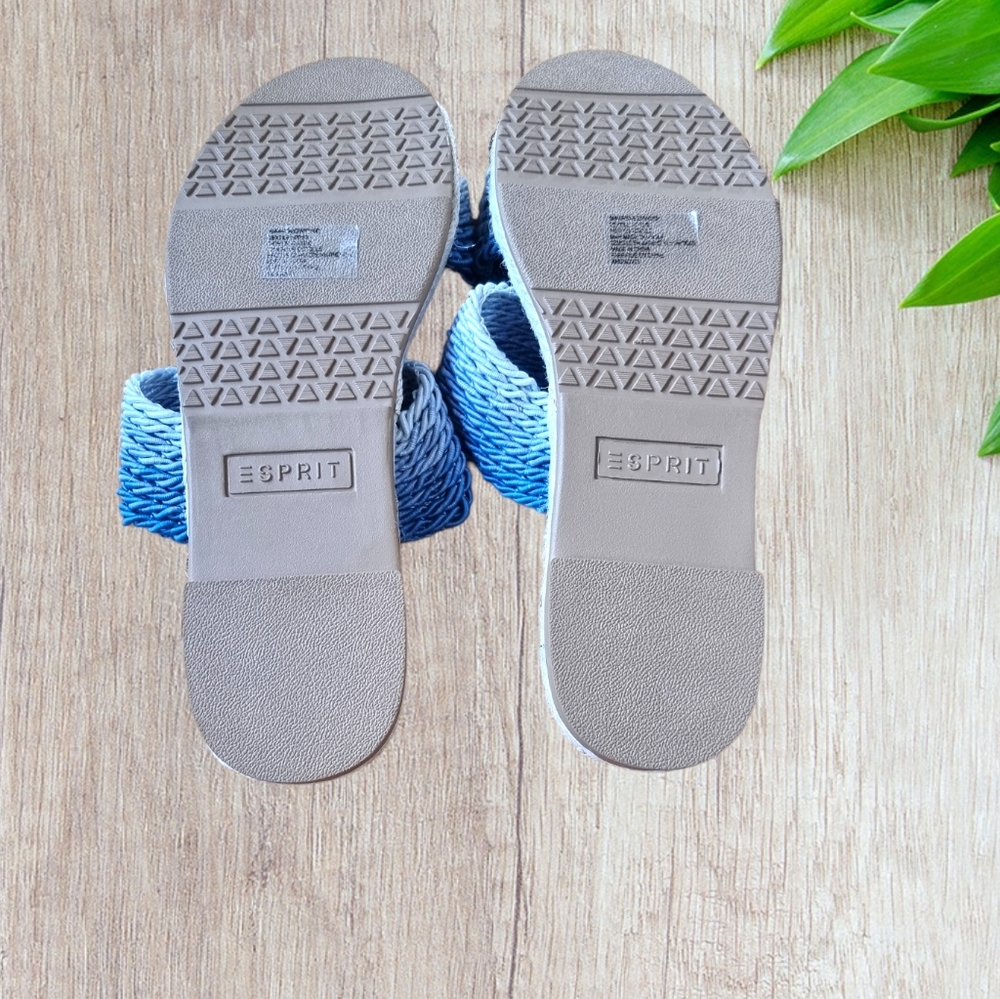 Esprit Woven Slip on Sandals - Picture 6 of 8